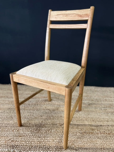 Amara Timber Dining Chair - Padded Seat