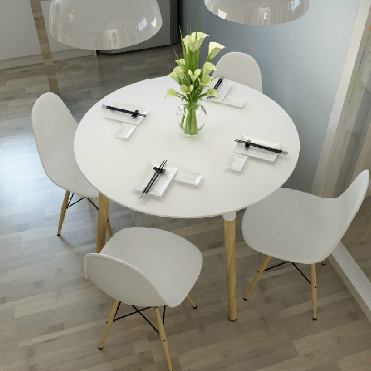 Scandi Round Dining Table