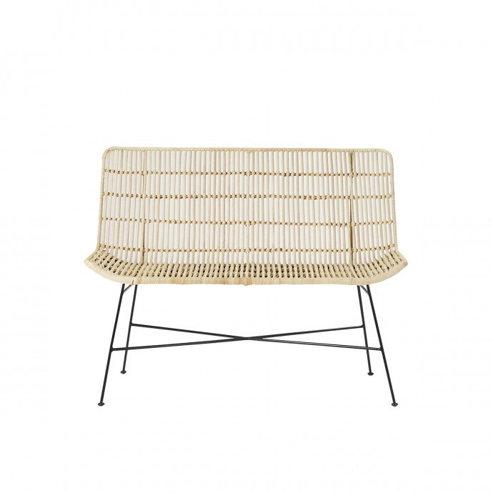 Rattan Two Seat Chair